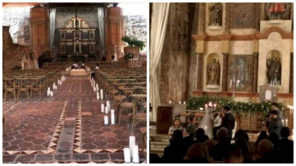 Según Prensa Libre, la boda se realizó la tarde del sábado 31 de agosto en el Hotel Casa Santo Domingo. La ceremonia religiosa se llevó a cabo en una iglesia del siglo XVII, el Convento de Santo Domingo, en la ciudad de Antigua Guatemala.<br/><br/>
