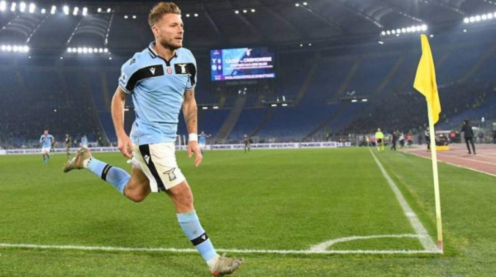 2- Ciro Immobile (Lazio) - 34 goles - 68 puntos