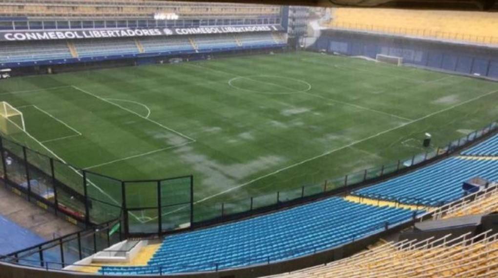 La Bombonera es el escenario de la final de ida entre Boca Juniors y River Plate.