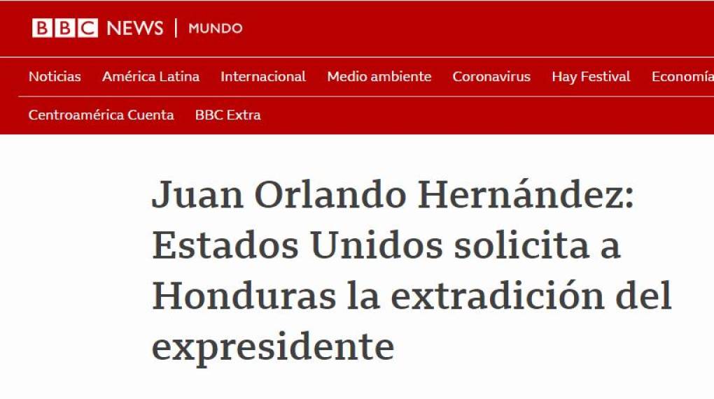 El expresidente Hernández niega todos los cargos y asegura que las acusaciones son una venganza impulsada por los mismos capos de la droga que su gobierno capturó o extraditó a Estados Unidos.