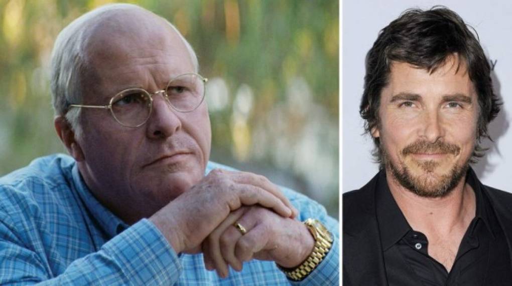 Su caracterización de Dick Cheney le valió a Christian Bale un Globo de Oro y dos Chritics's Choice este año, además de la nominación a mejor actor por parte de los Premios Óscar.