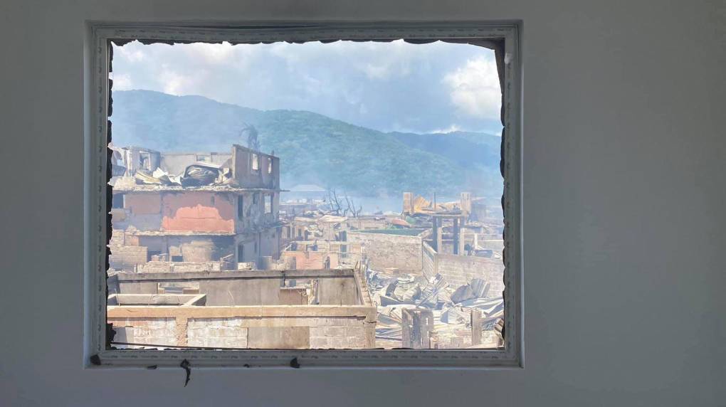 Guanaja en llamas: las impactantes imágenes del destructor incendio