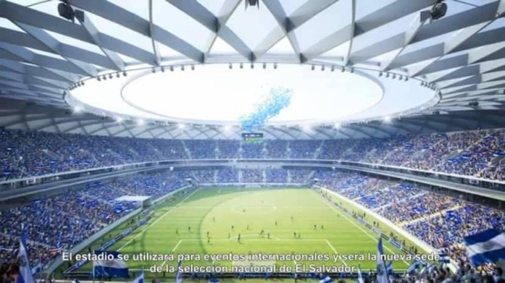 Bukele anuncia construcción de impresionante estadio para El Salvador