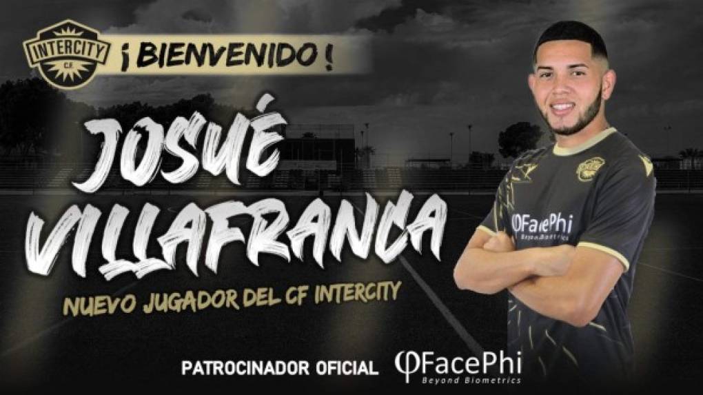 Josué Villafranca: El Motagua hizo oficial la salida del atacante hondureño rumbo a España. El delantero es nuevo legionario ya que se convirtió en nuevo futbolista del Club de Fútbol Intercity de San Juan de Alicante, de la Cuarta División del balompié español.