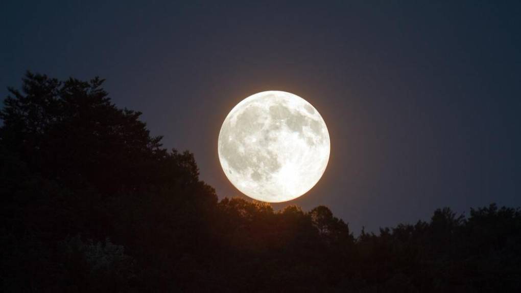 La luna alcanzará el 100% de iluminación toda la noche del 23 de febrero y madrugada del 24.