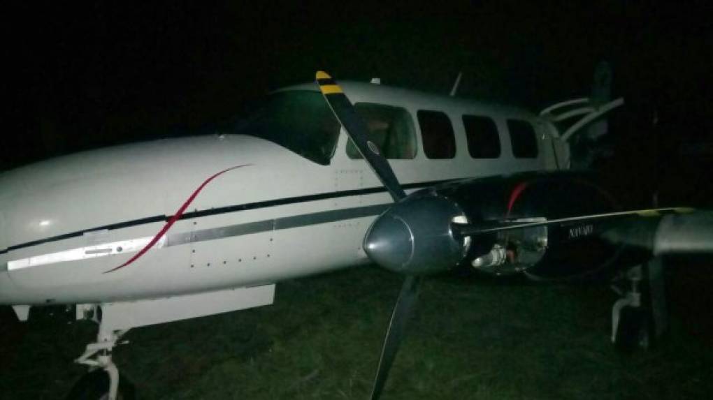 La avioneta fue encontrada en una de las rutas más usadas para el paso de droga.