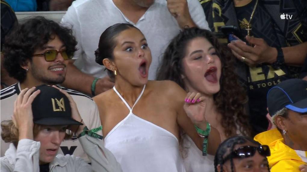 Selena Gómez quedó sorprendida con el accionar de Messi.