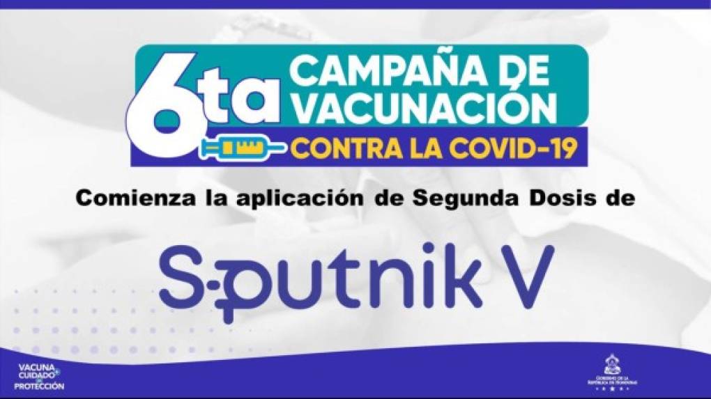 Autoridades de Salud publicaron calendarios de vacunación con la segunda dosis de Sputnik-V a partir de este jueves. Se hará acorde a la fecha de aplicación de la primera dosis. Periodistas, camarógrafos, fotografos y otros empleados de medios de comunicación no son incluidos en la medida.