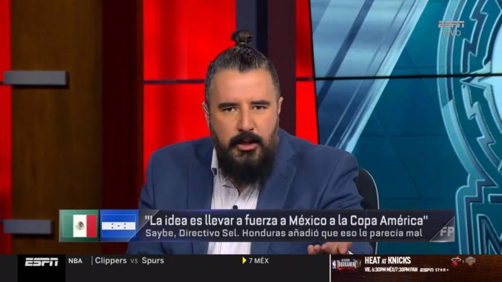 “¿Conviene que México esté en Copa América comercialmente? Sí conviene. Conviene más que esté México que Honduras, pero no quiere decir que tengan razón. Déjense de excusas, en el momento que el fútbol centroamericano se deje de excusas y complejos van a crecer”, sostuvo el analista guatemalteco.