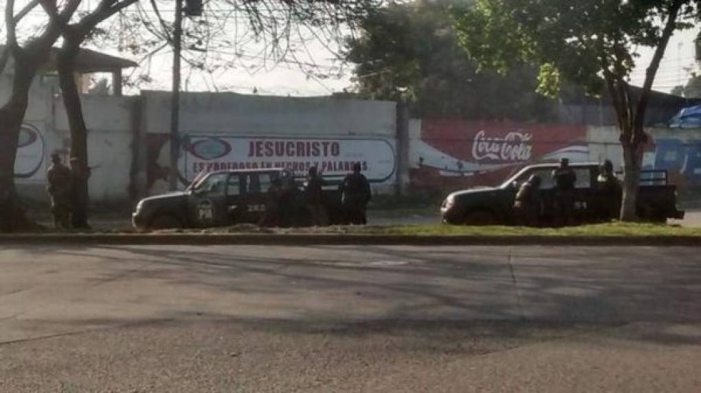 Los privados de libertad se enfrentaron con agentes de la Policía Militar.