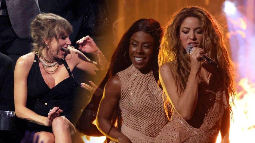 Taylor Swift, Ice Spice y Shakira haciendo “crowd surfing” en la noche de los MTV VMAs que se llevó a cabo en Nueva Jersey. El evento estuvo lleno de momentos memorables que van desde actuaciones, victorias y discursos de diferentes artistas. 