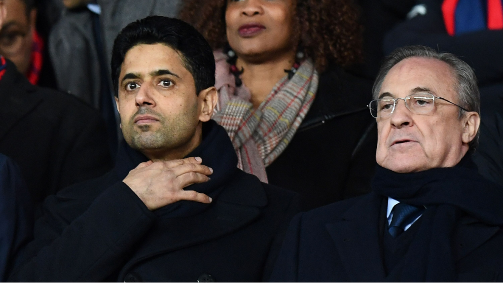 Nasser al Khelaifi, propietario del PSG, se reunió este martes con Florentino Pérez. Estas reuniones entre presidentes siempre se hace en la previa de los juegos de Champions League.