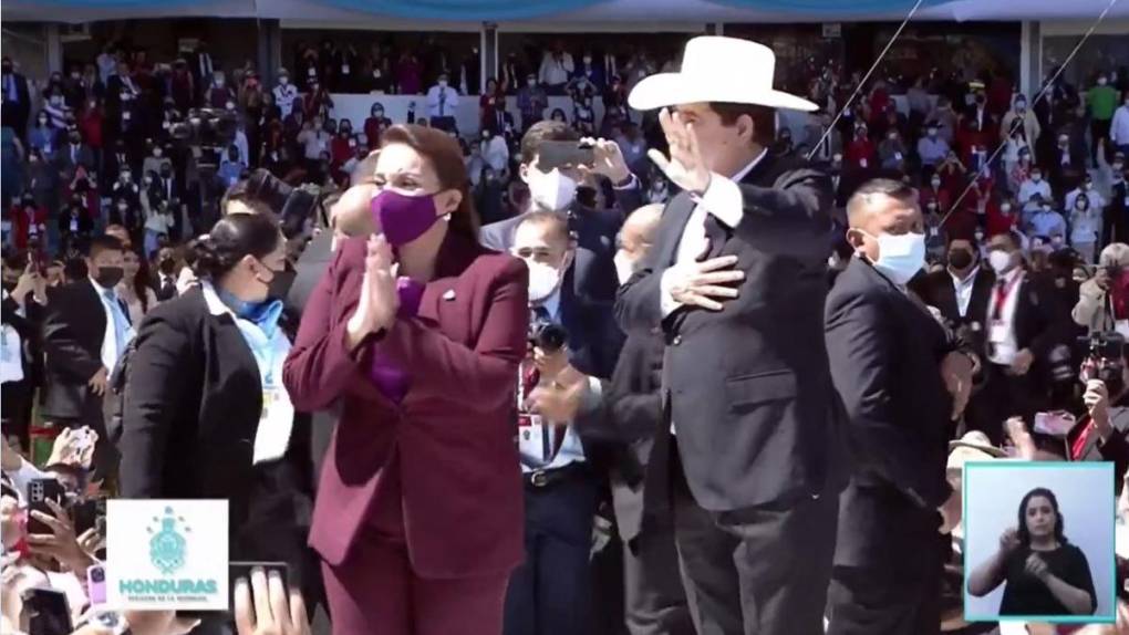 ¡Momento histórico! El día que Xiomara Castro asumió la Presidencia de Honduras
