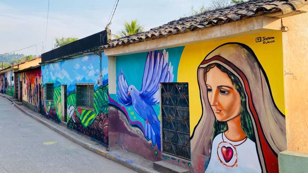 FOTOS: Dulce Nombre de Copán relata su historia, cultura y tradiciones con arte