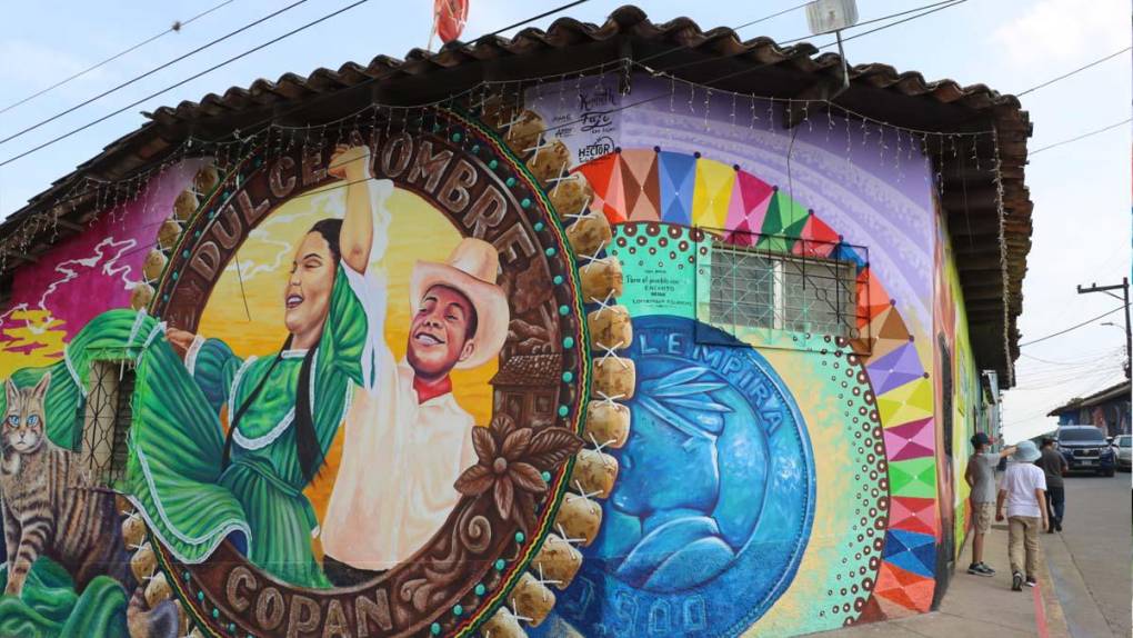 FOTOS: Dulce Nombre de Copán relata su historia, cultura y tradiciones con arte