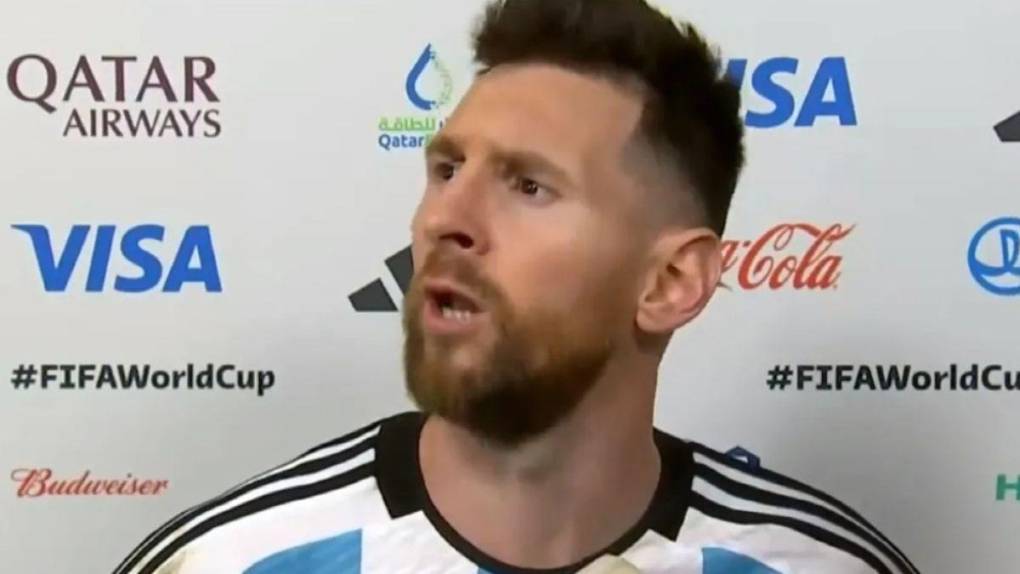 Todos recuerdan la frase de Lionel Messi en el Mundial tras su pelea con el holandés Wout Weghorst en la que decía “Qué miras bobo, anda pa’ allá” y en la familia Messi Roccuzzo sigue vigente.