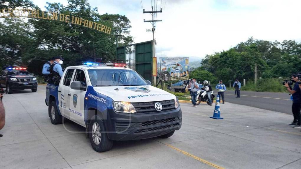 Las autoridades montaron un extenso operativo con agentes de la Policía Nacional y miembros de Fuerzas Especiales. 