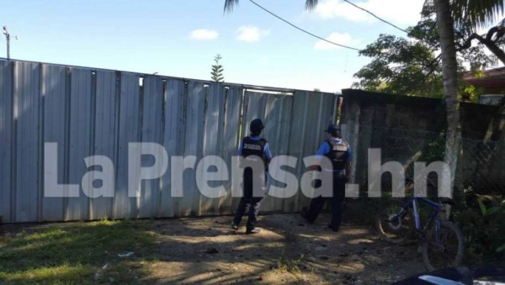 Acciones ejecutadas por agentes hondureños en Omoa, Cortés.