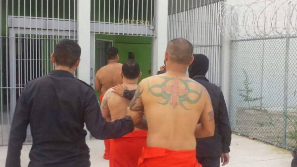 Los traslados fueron de los centros penales de San Pedro Sula, La Ceiba, Tela, El Porvenir y Nacaome.