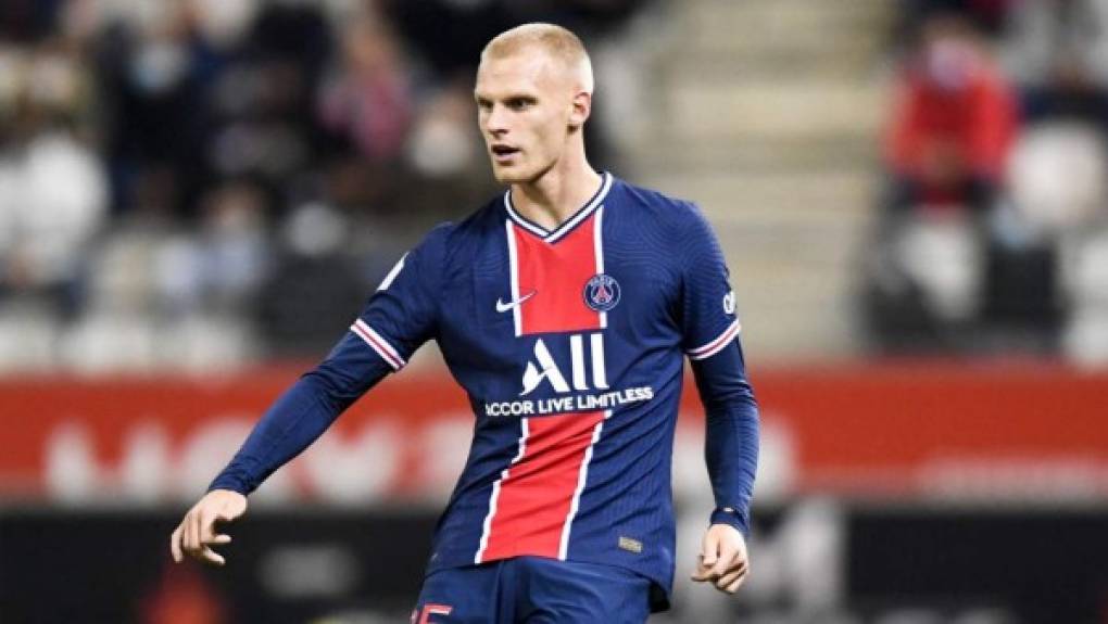 Mitchel Bakker (20 años) - Defensa holandés del París Saint-Germain.