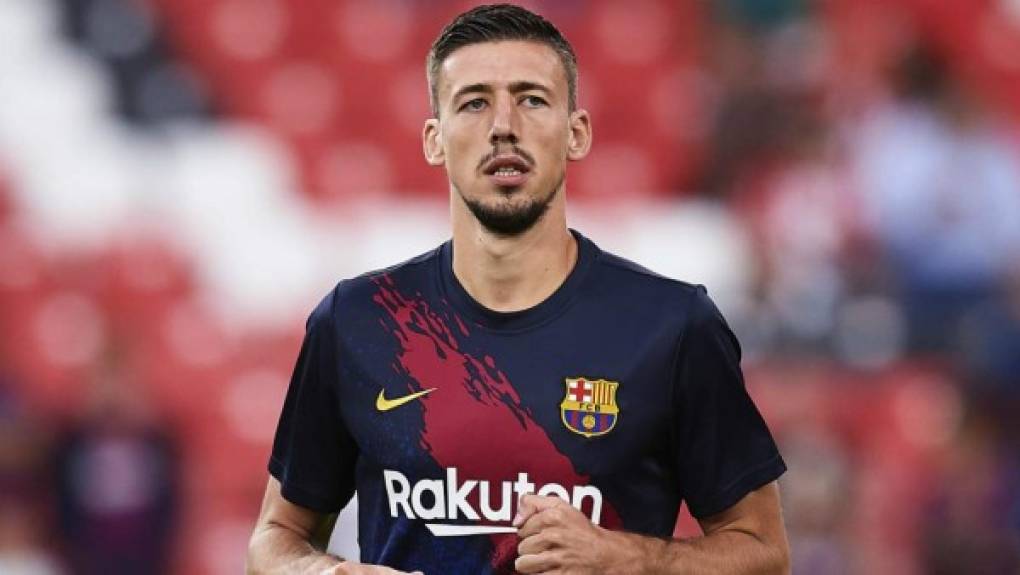 Clément Lenglet: El zaguero francés hará dupla en la zaga central con Piqué.