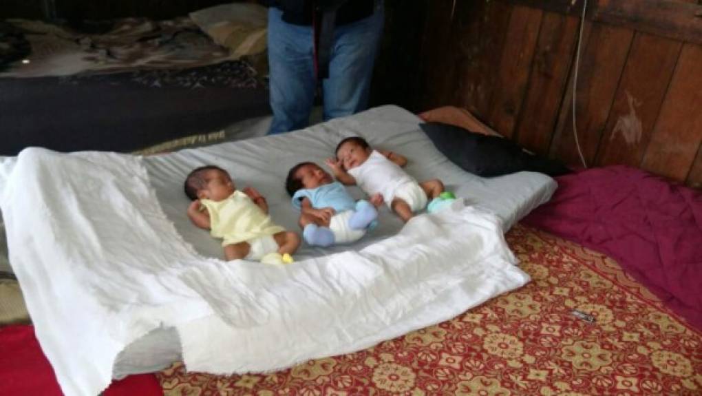 Kennet, Elí e Isaac son los nombres de los bebés que necesitan de la solidaridad de los hondureños.