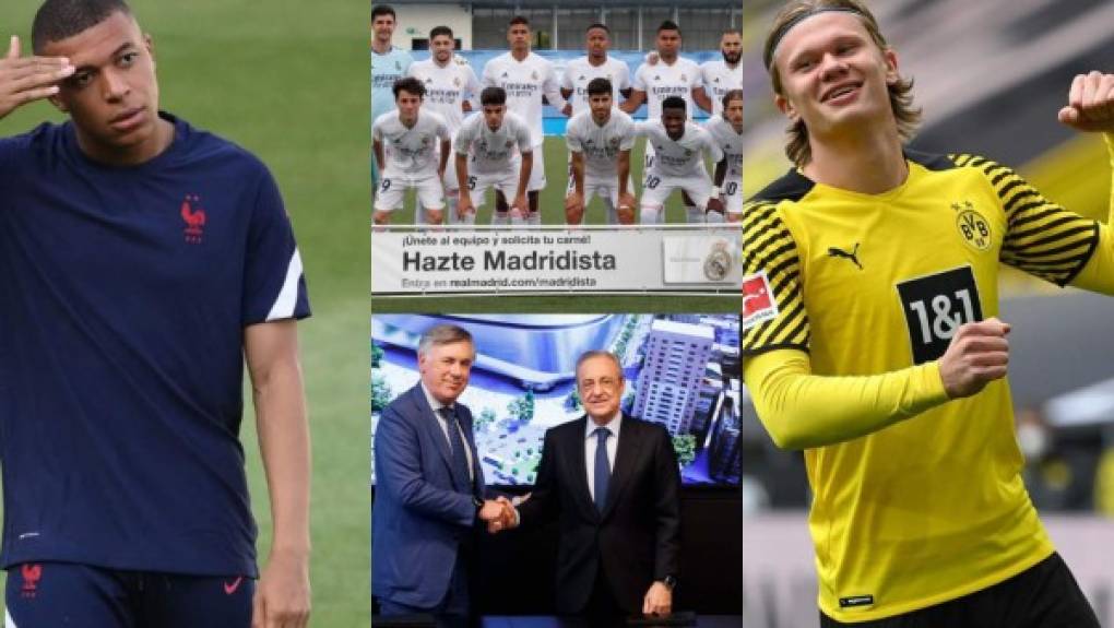 Revelan los nueve futbolistas que venderá Real Madrid para fichar a Mbappé o Haaland