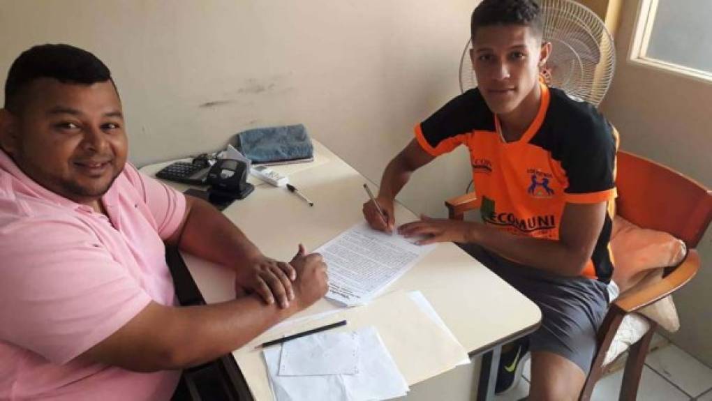 Los Potros de Olancho FC han anunciado el fichaje del brasileño Matheus Souza