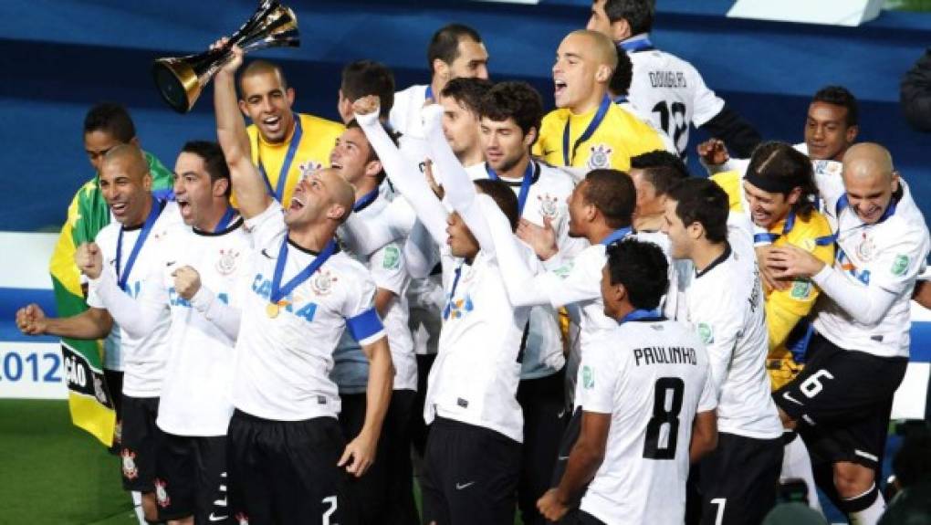 2012 - Corinthians: El equipo paulista rompería la hegemonía europea tras sofocar al Chelsea con un gol de Paolo Guerrero.