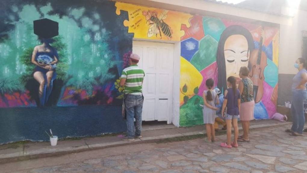 ¡Más de 200 murales! Arada, el nuevo atractivo turístico en Honduras