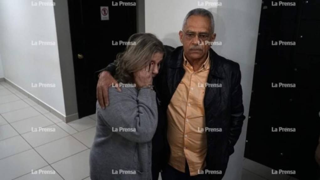 Durante el juicio estuvieron presentes los papás de Said Alfredo Castrillo Valenzuela, el fallecido esposo de Knight.