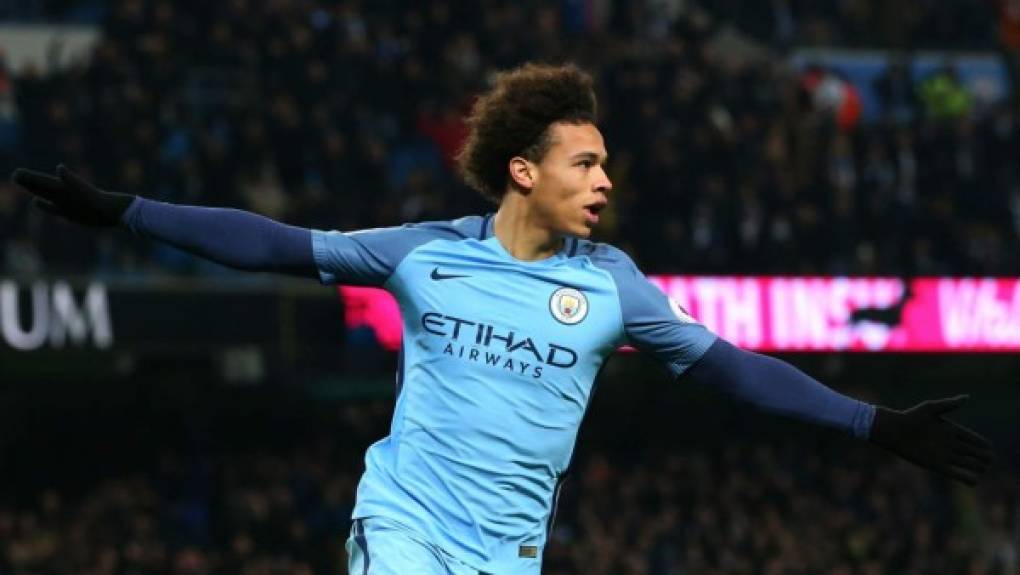 Leroy Sané: Extremo alemán que milita en el Manchester City. Es pretendido por la Juventus para la próxima campaña.