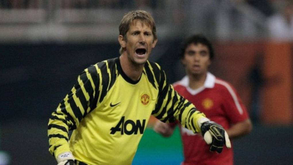 16. Edwin van der Sar (Ajax, Manchester United) 25 títulos. Foto AFP