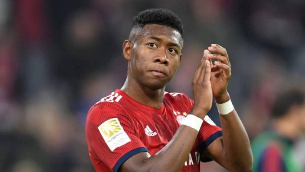 David Alaba: Aunque dan como un hecho su fichaje por Real Madrid, el diario Mundo Deportivo informa que el defensor austríaco ha sido ofrecido al Barcelona. El zaguero no seguirá en el Bayern Múnich.