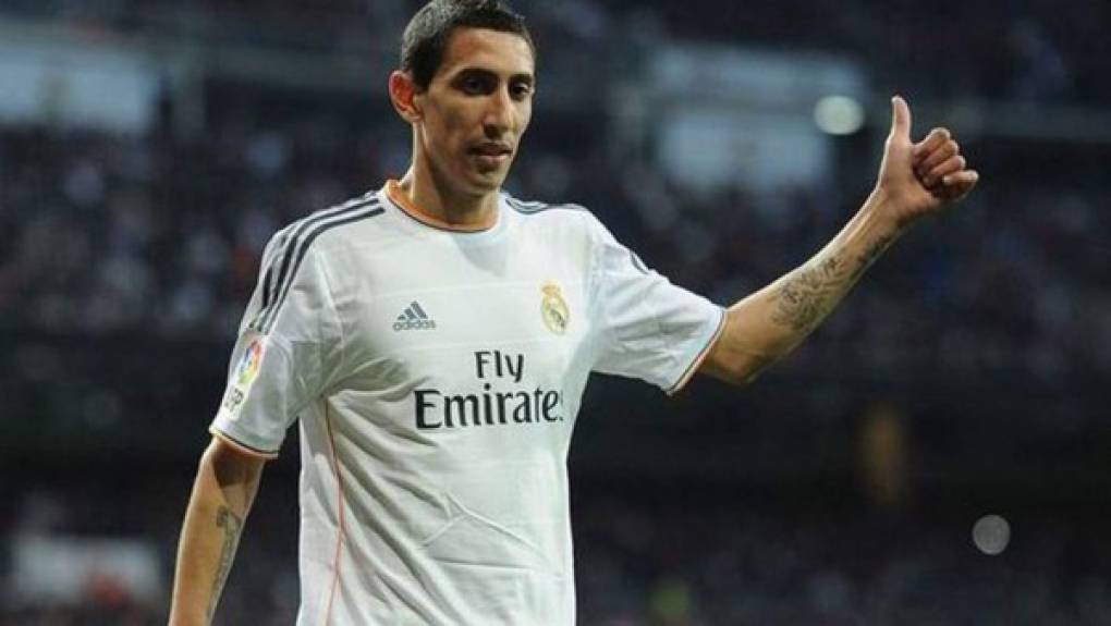 Ángel di María llegó a la Casa Blanca durante el 2010 desde el Benfica de Portugal, pero sus problemas con los directos del club lo forzaron a salir del Real Madrid con destino al Manchester United en 2014, a pesar de que fue un jugador importante en la obtención de la Champions League de 2014.