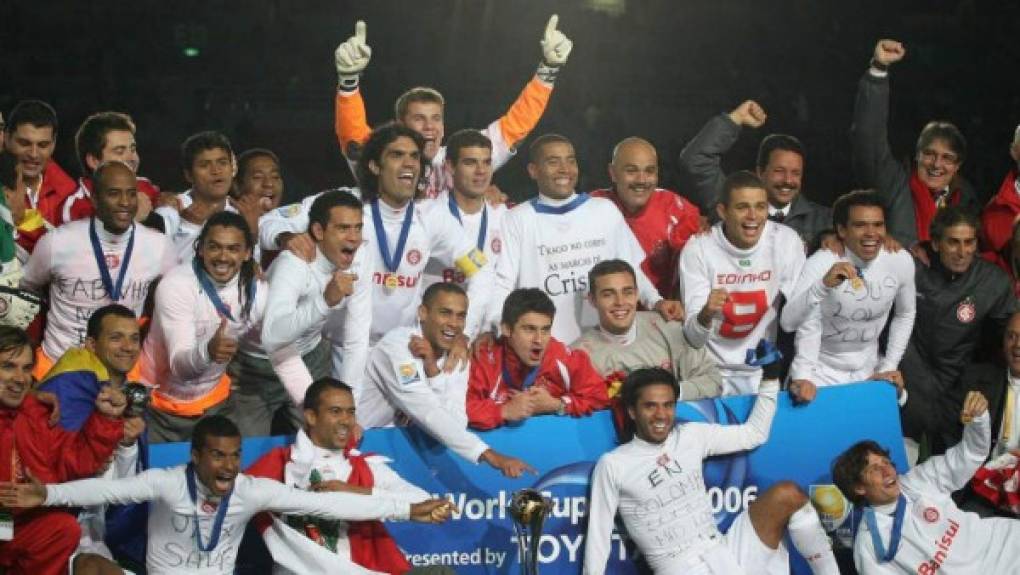 2006 - Internacional: El conjunto del sur de Brasil derrotó al gigante 'culé' 1-0. El campeón volvía a ser brasileño.