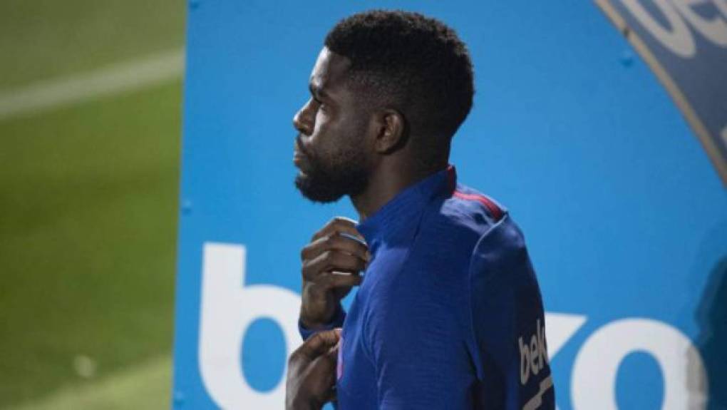 Samuel Umtiti: El defensor francés no entra en los planes de Koeman y según medios españoles es uno de los que saldrá esta semana del Barcelona.