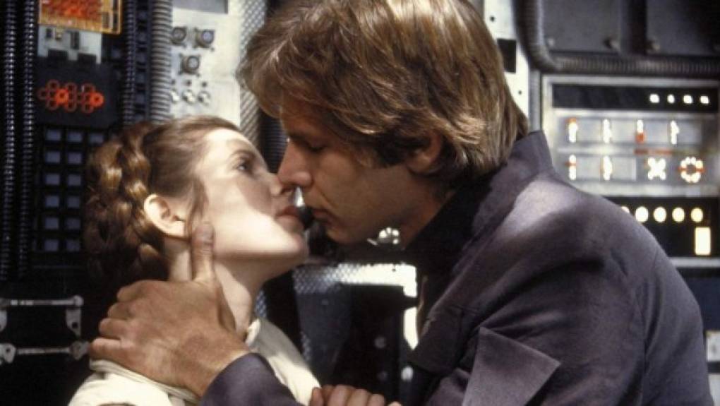 La primera aparición de Harrison Ford en la saga de la Guerra de las Galaxias fue en 1977.