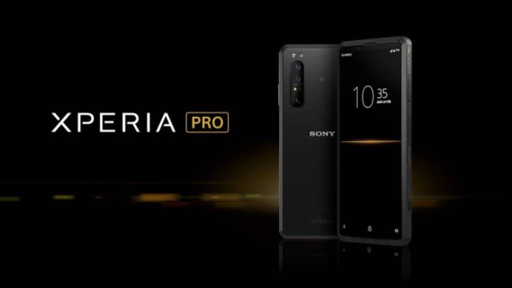 El nuevo y potente smartphone de Sony está enfocado e ideado para creadores de video, utilizando funciones altamente profesionales en la grabación. Imagen Sony.