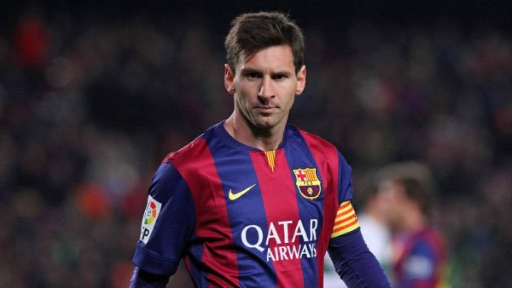 Lionel Messi, delantero del Barcelona.