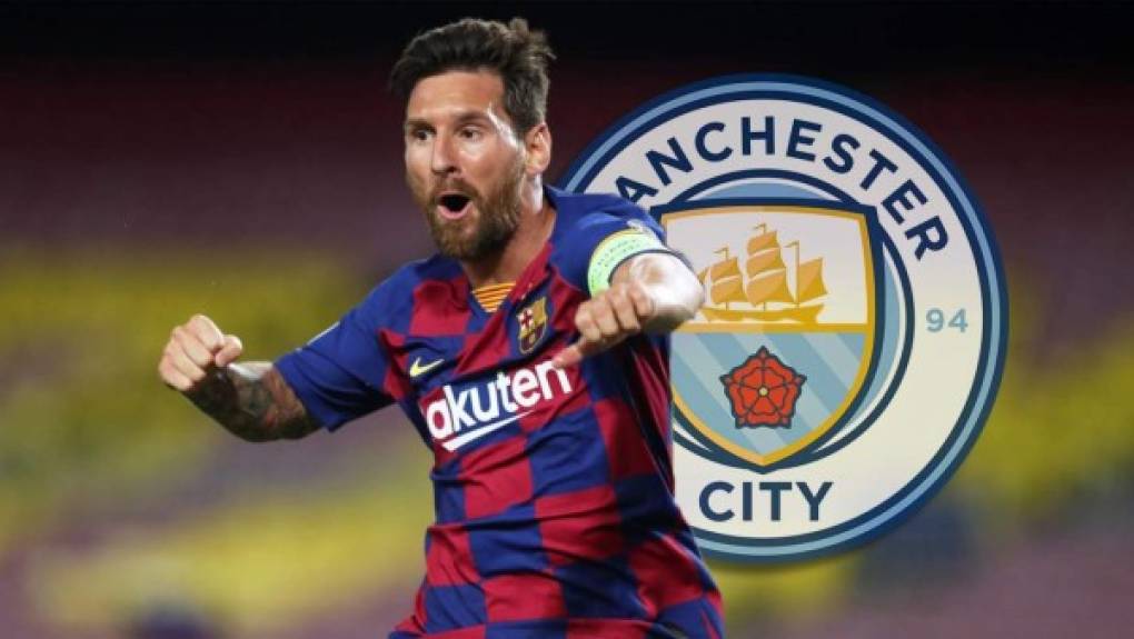 El Manchester City está decidido a quedarse con Lionel Messi luego de que el propio futbolista le comunicó al FC Barcelona su deseo de no seguir en el cuadro catalán. En esta ocasión la prensa inglesa ha revelado el impactante contrato que el cuadro de la Premier League le ofreció al crack argentino.
