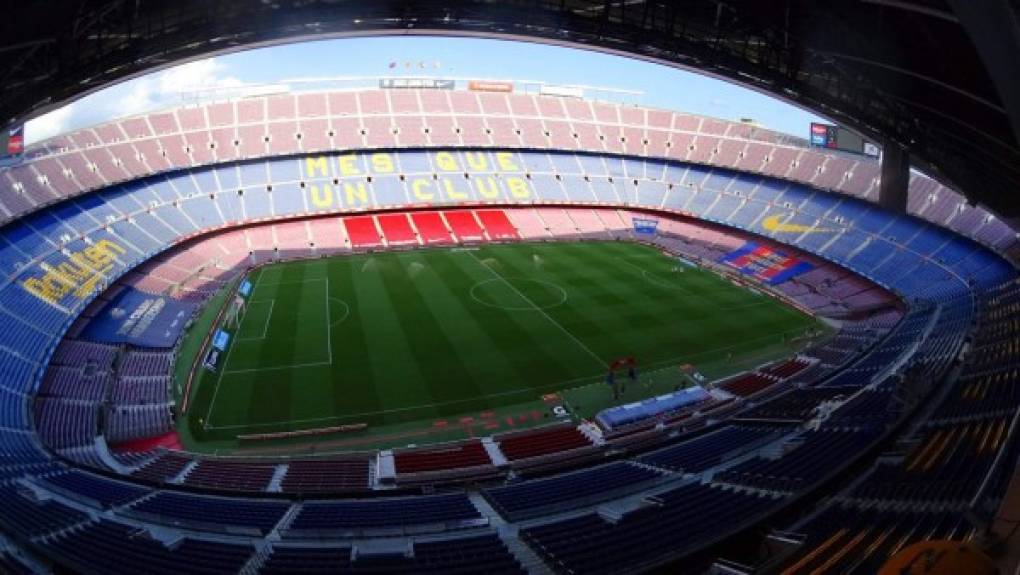 Así lució el Camp Nou para el primer partido de pretemporada del FC Barcelona.