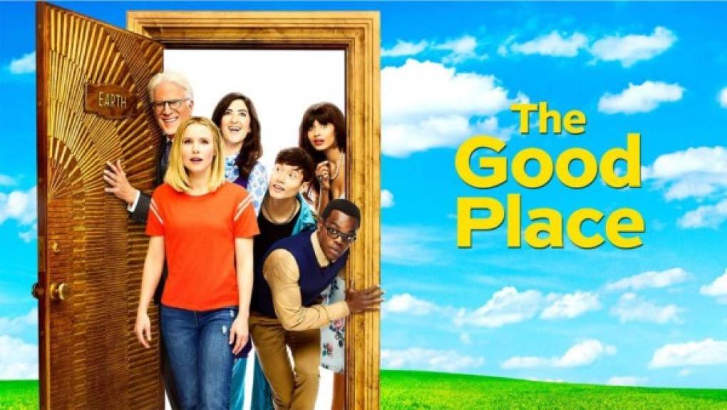 The Good Place - Netflix<br/><br/>Es una serie de fantasía protagonizada por Kristen Bell, que muere y va al 'cielo', pero llegó a ese lugar por error y experimentará bucles infernables hasta llegar a su destino eterno. La serie está en Netflix y cuenta con 4 temporadas.