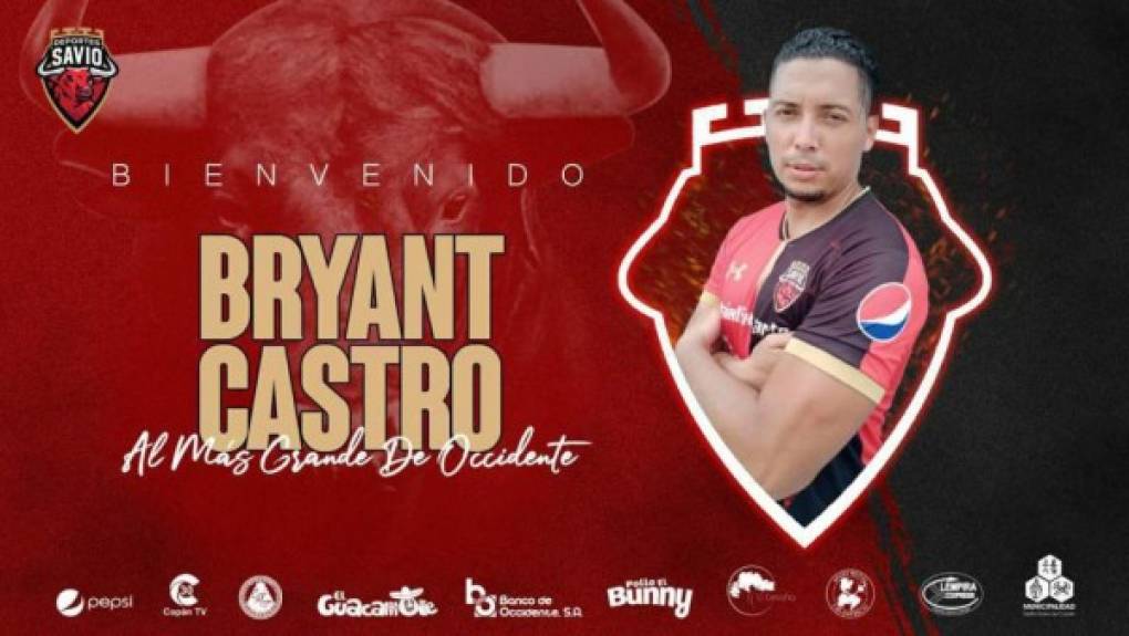 Bryant Castro: El experimentado defensor hondureño es nuevo jugador del Deportes Savio de la Liga de Ascenso; en la última campaña formó parte del Real de Minas.