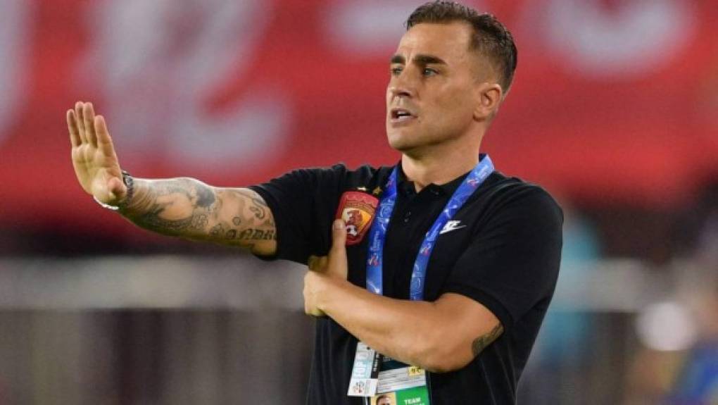 5. Fabio Cannavaro (Guangzhou Evergrande/China) El histórico exjugador italiano, ahora técnico, devenga un salario de 11.666.600 millones de euros.