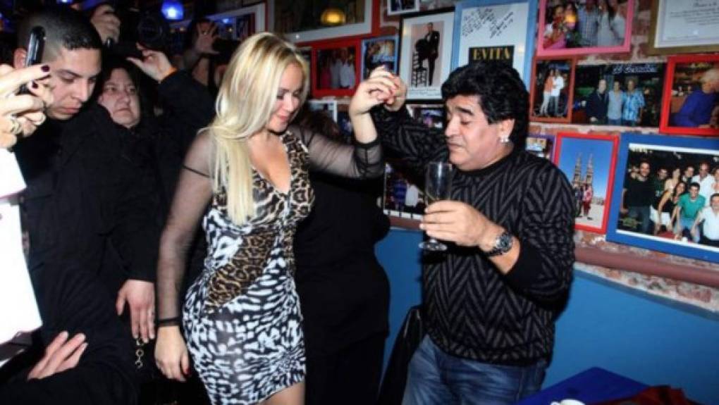 Verónica Ojeda - Diego Maradona la conoció en 2005. Estuvieron casi ocho años en pareja.