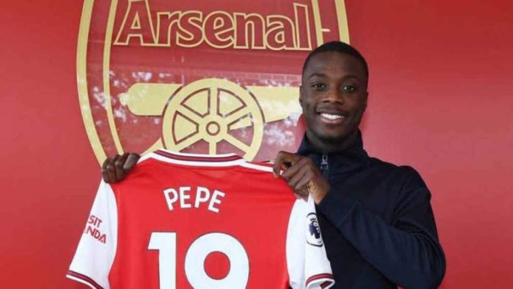El delantero marfileño Nicolas Pépé (24 años), que jugaba desde hace dos años en el Lille, se comprometió por el Arsenal de Inglaterra. El club londinense pagó 80 millones de euros, sin contar bonificaciones.