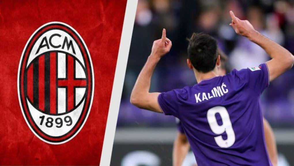 Nikola Kalinic quiere firmar por el Milan y no se ha presentado al entrenamiento de la Fiorentina. Sky Sports afirma que el fichaje aún no está cerrado pero está cerca.