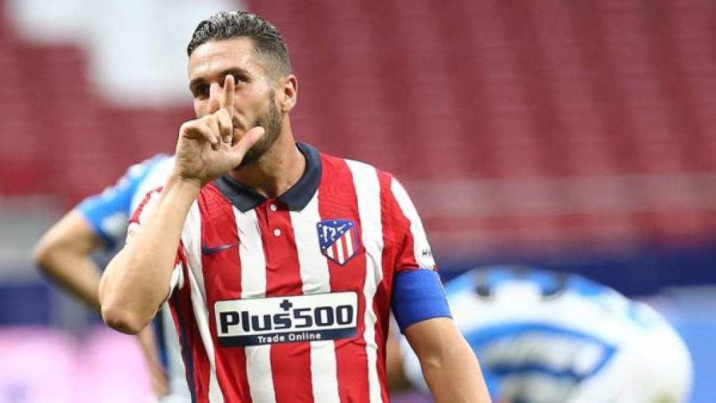 Koke Resurrección: Es el capitán del Atlético de Madrid y estará en el centro del campo ante Real Madrid.