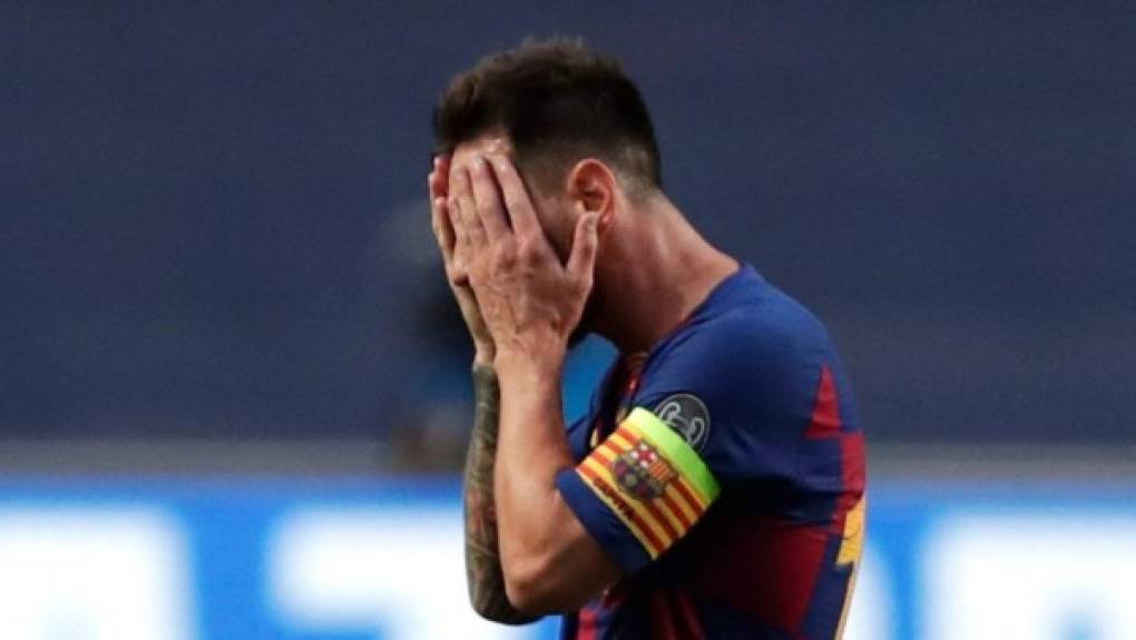 Lionel Messi no pronunció ni una palabra desde la eliminación del Barcelona de la Champions League y medios señalan que inclusive medita irse desde ya del cuadro culé.